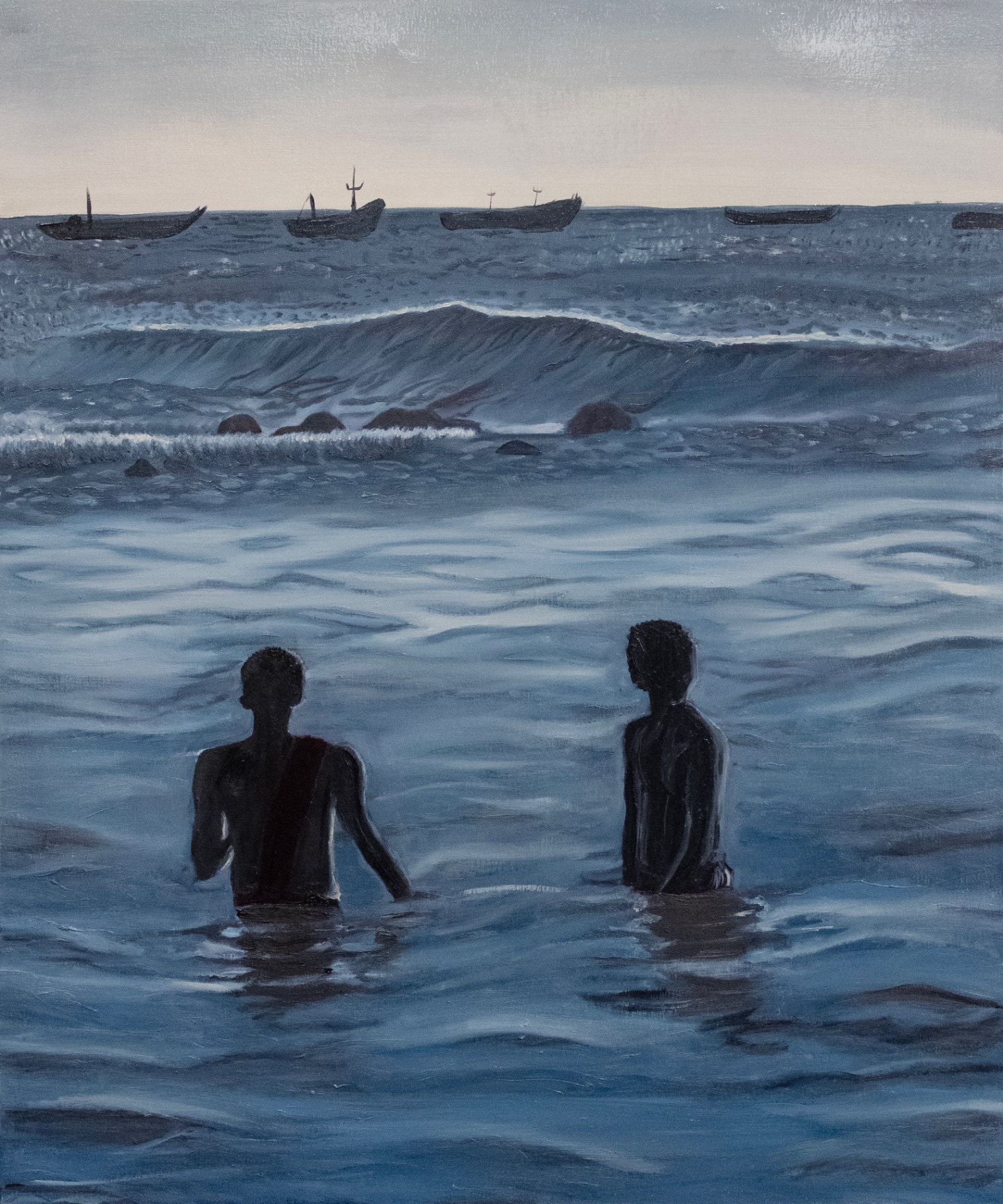 Serenity — painting by Aminata Niang